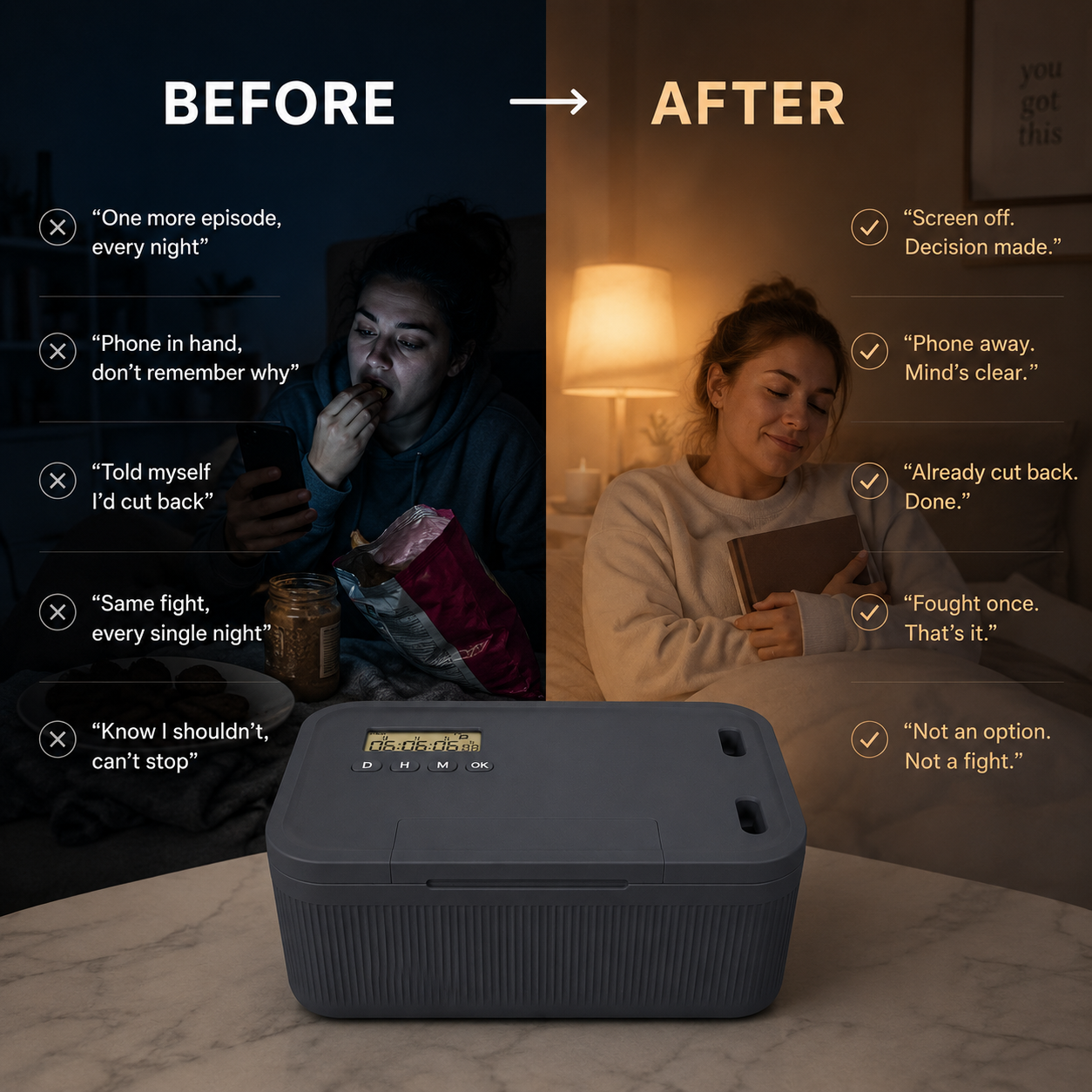 Willbank - The No-Override Timer Lock Box