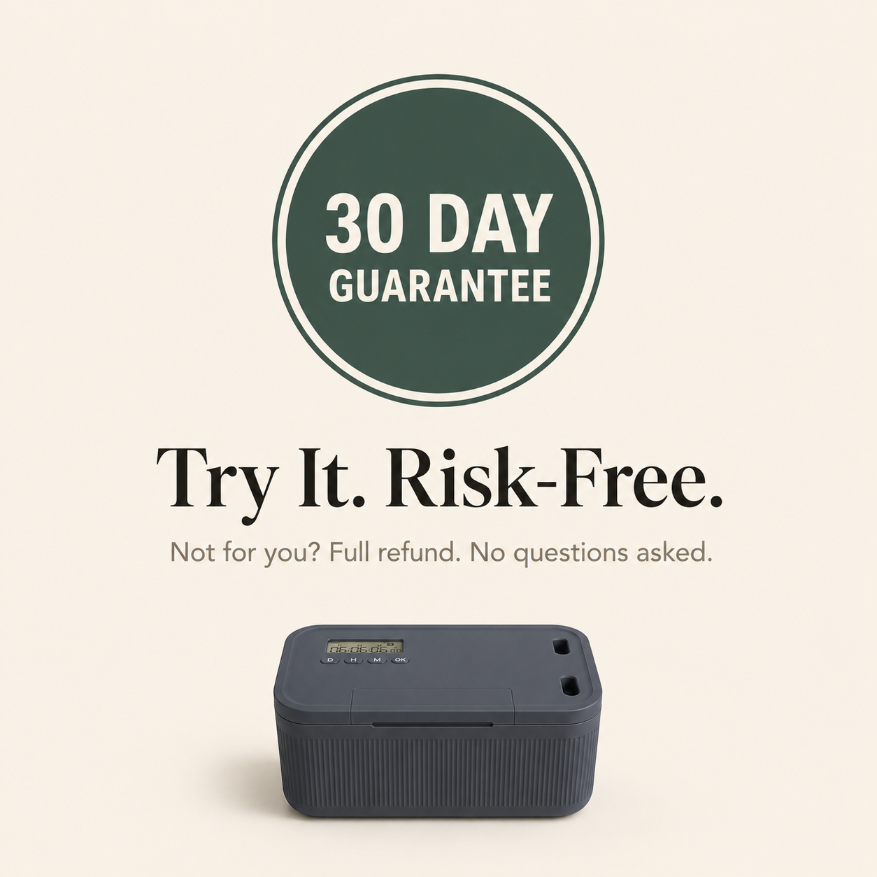 Willbank - The No-Override Timer Lock Box
